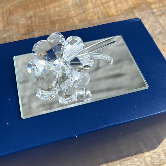 💎 SWAROVSKI Crystal clover leaf decoration - Picture 4 of 4